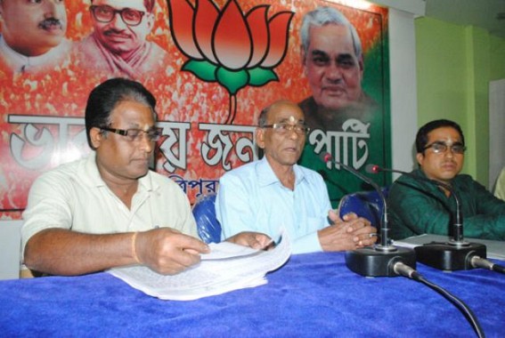 BJP demands immediate resignation of CM BJP demands immediate resignation of CM